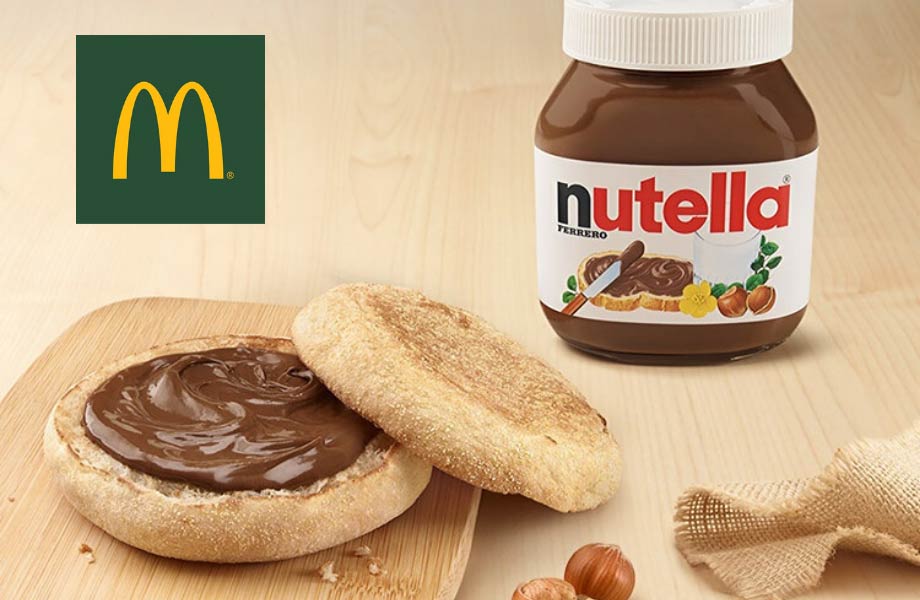 Da McDonald's si può gustare pane e Nutella