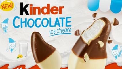 Kinder cioccolato gelato: la novità del 2023