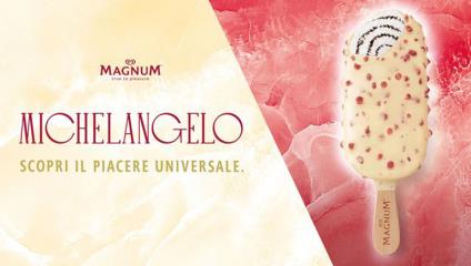 Magnum Michelangelo: novità Algida per l'estate 2022