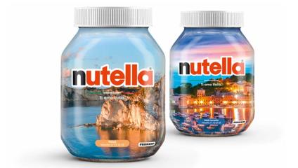 Nutella AMA Italia e la celebra con i nuovi vasetti limited edition