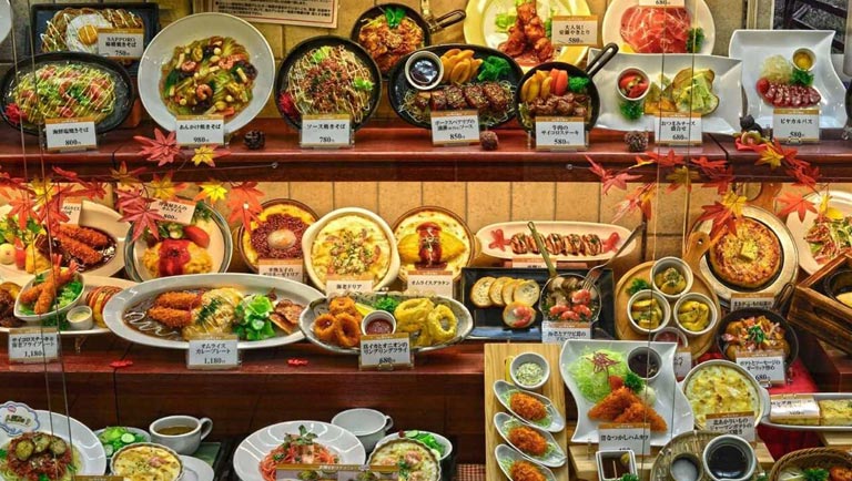 Sampuru: l'arte del cibo finto giapponese 