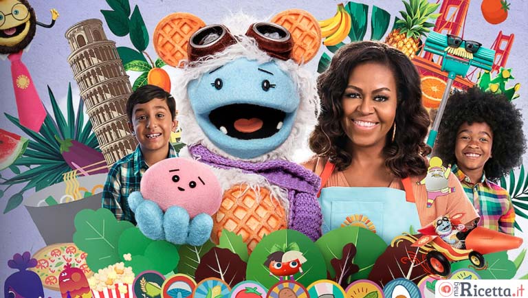 Su Netflix la serie di Michelle Obama per insegnare ai bambini a mangiare bene