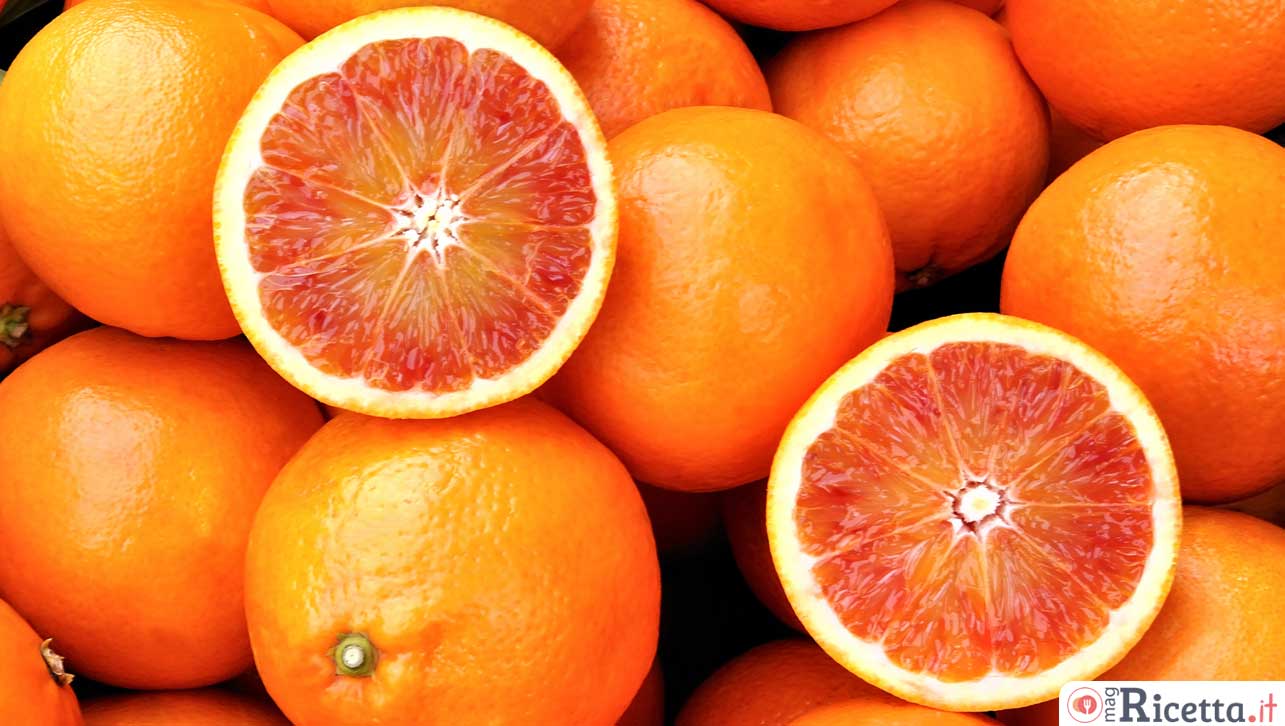 Tutte le varianti delle arance rosse di sicilia